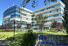 Inogen leases 6,000 s/f office at <br>500 Cummings Center, Beverly, MA